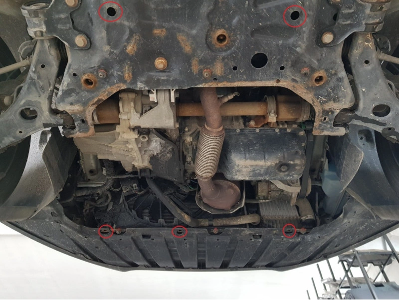 Bunnplate stål Ford C - Max 2010 - 2019 | Motordeksel - Beskyttelse deksel under motor – bilde 4