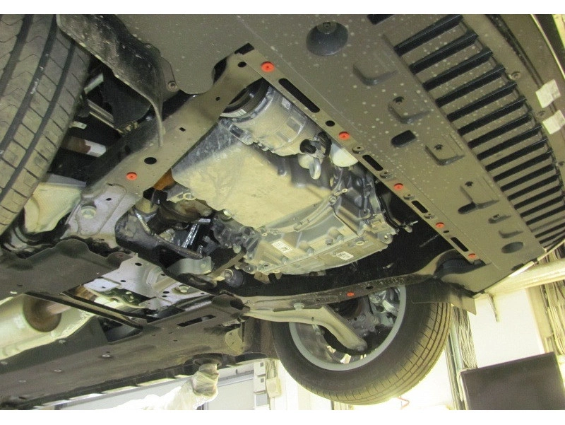 Bunnplate stål Ford Edge 2014 - 2021 | Motordeksel - Beskyttelse deksel under motor – bilde 3