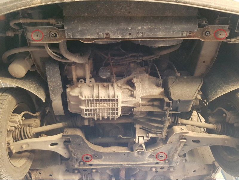 Bunnplate stål Ford Focus 1 1998 - 2004 | Motordeksel - Beskyttelse deksel under motor – bilde 9