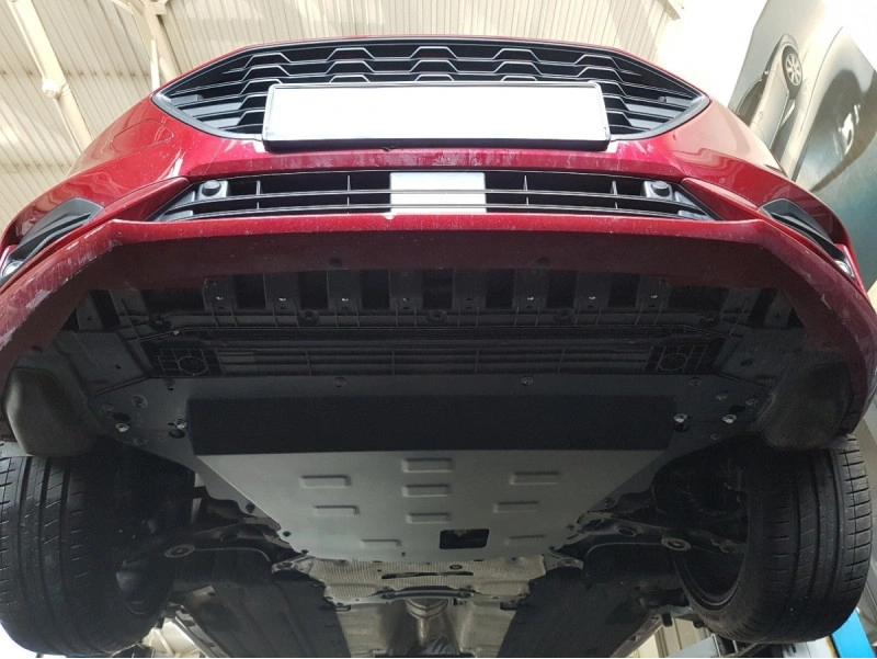 Bunnplate stål Ford Focus 4 2018 -> | Motordeksel - Beskyttelse deksel under motor – bilde 5