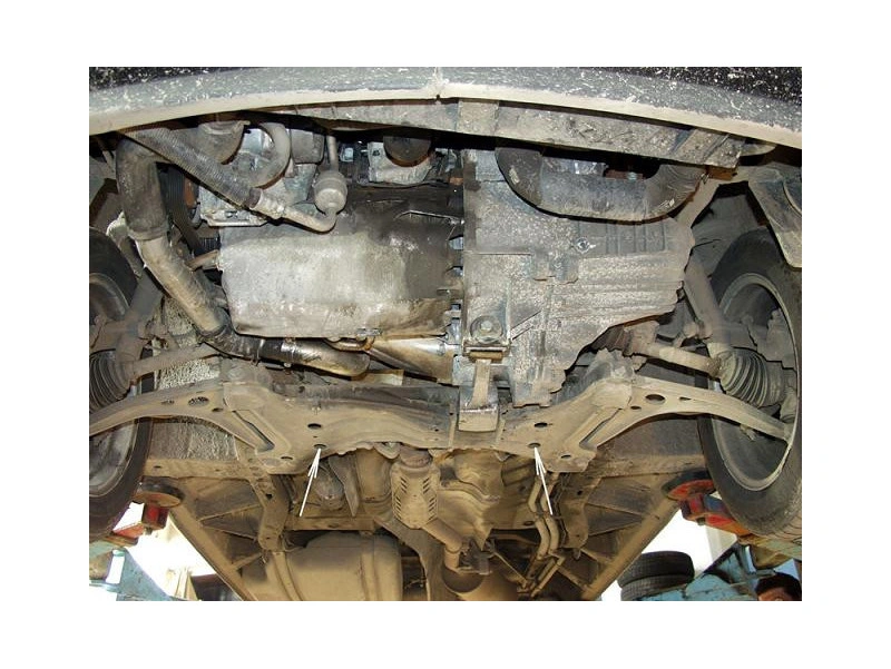 Bunnplate stål Ford Galaxy / Seat Alhambra / Vw Sharan | Motordeksel - Beskyttelse deksel under motor – bilde 5