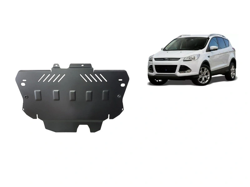 Bunnplate stål Ford Kuga 2013 - 2019 | Motordeksel - Beskyttelse deksel under motor
