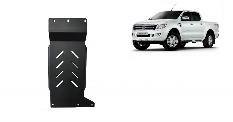 Bunnplate stål Ford Ranger 2011 - 2022 │ Girkassedeksel - Beskyttelse deksel under girkasse