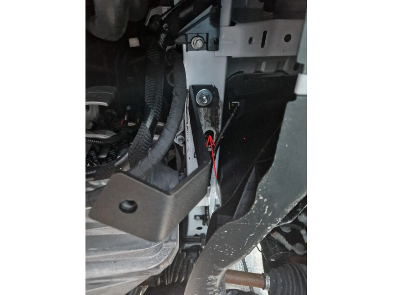 Bunnplate stål Ford Transit Custom 2023 -> / Vw Transporter T7 2024 -> | Motordeksel - Beskyttelse deksel under motor – bilde 6