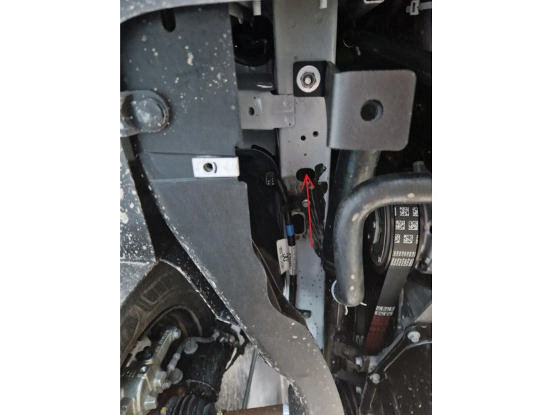 Bunnplate stål Ford Transit Custom 2023 -> / Vw Transporter T7 2024 -> | Motordeksel - Beskyttelse deksel under motor – bilde 8