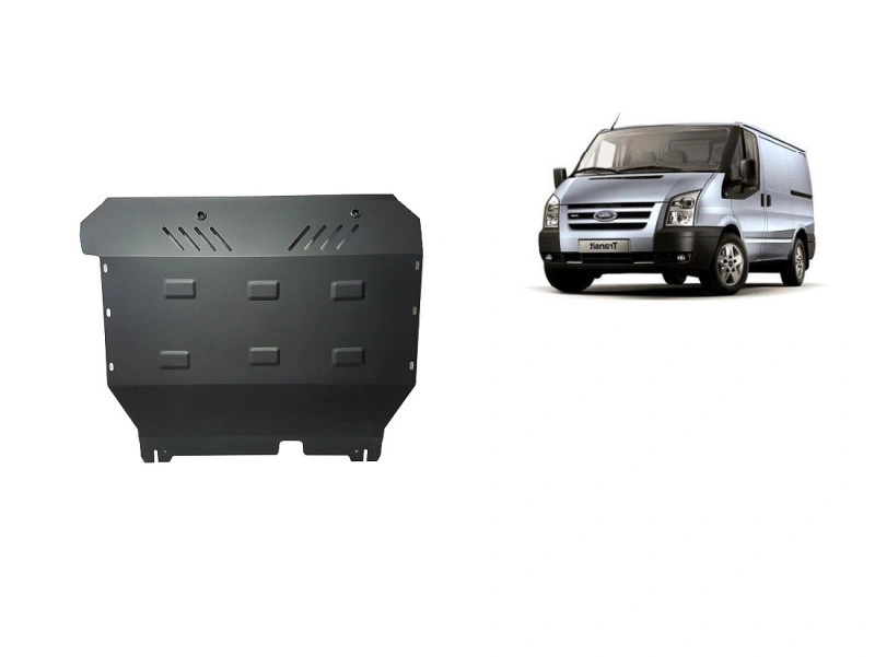Bunnplate stål Ford Transit FWD 2007 - 2013 | Motordeksel - Beskyttelse deksel under motor