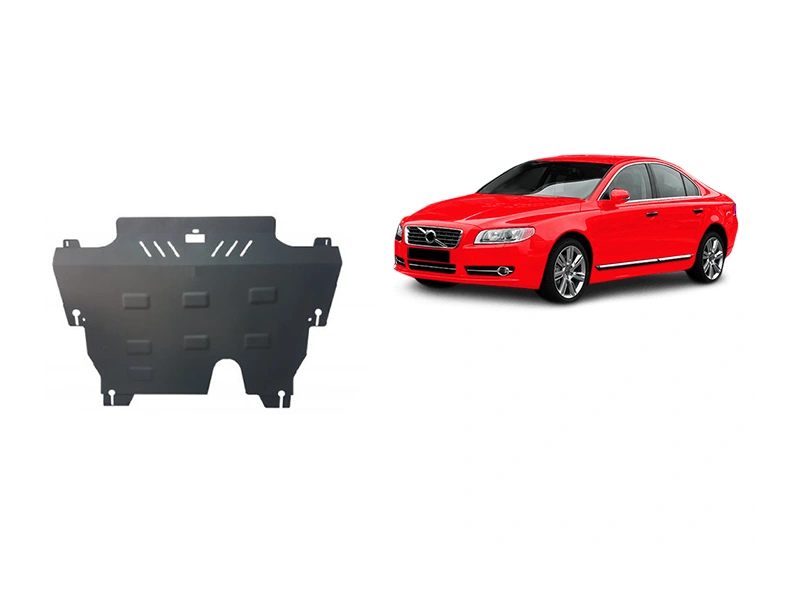 Bunnplate stål Ford / Volvo | Motordeksel - Beskyttelse deksel under motor Image 1