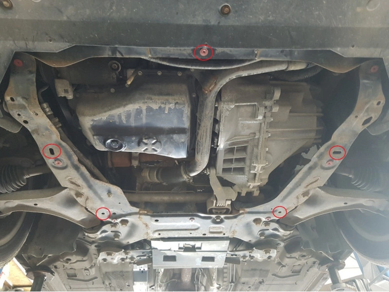 Bunnplate stål Ford / Volvo | Motordeksel - Beskyttelse deksel under motor Image 15