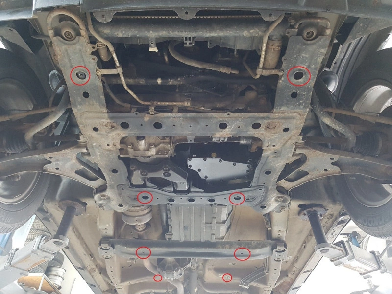 Bunnplate stål Grand Vitara 2 2005 - 2019 | Motordeksel - Beskyttelse deksel under motor – bilde 7
