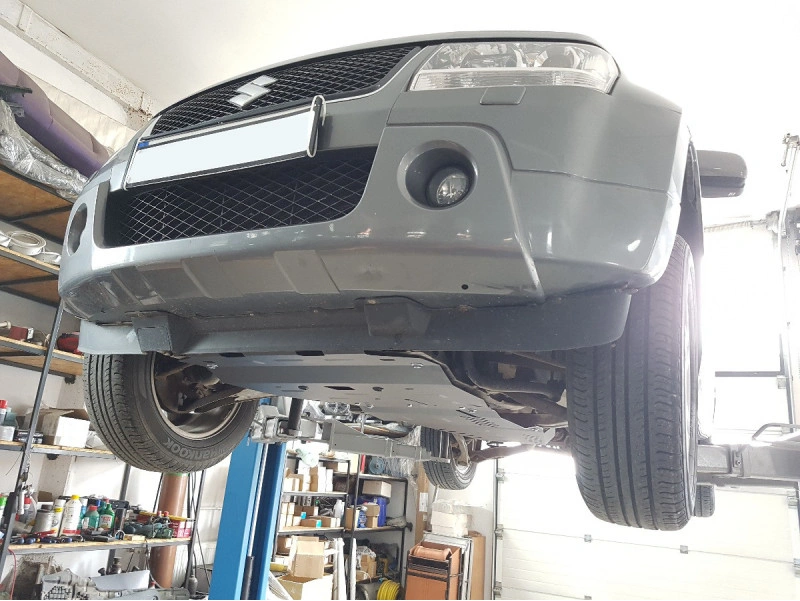 Bunnplate stål Grand Vitara 2 2005 - 2019 | Motordeksel - Beskyttelse deksel under motor – bilde 9