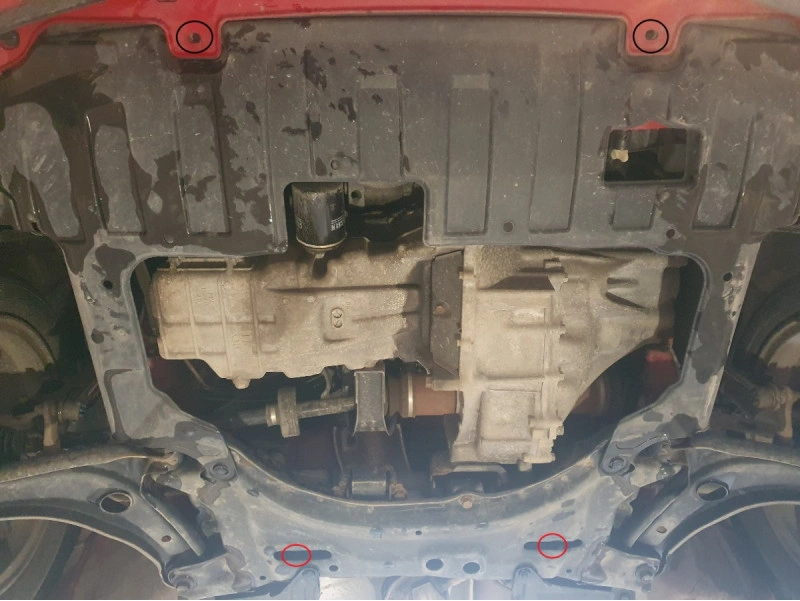 Bunnplate stål Honda Jazz 2002 - 2008 | Motordeksel - Beskyttelse deksel under motor – bilde 6