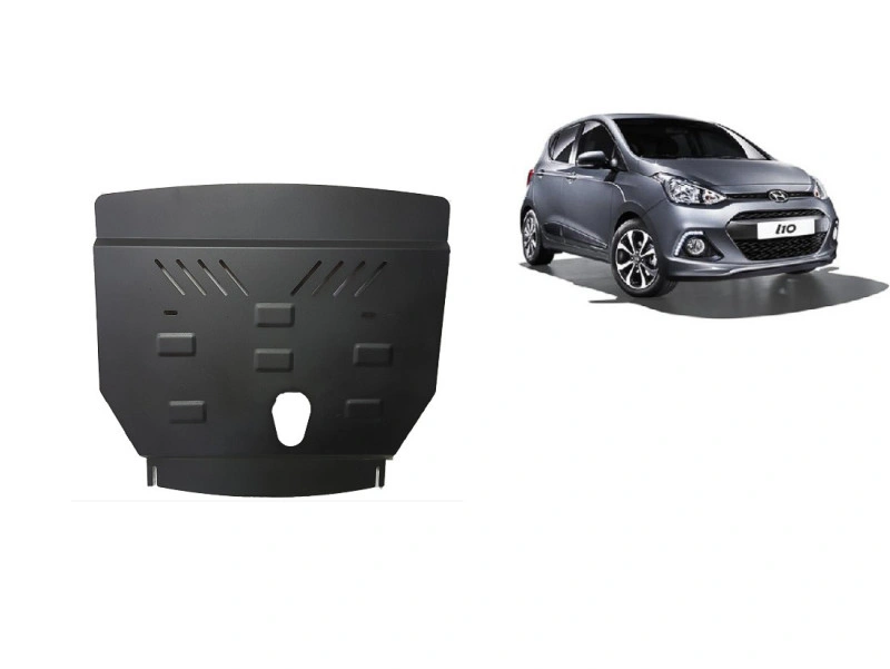 Bunnplate stål Hyundai i10 2012 - 2017 | Motordeksel - Beskyttelse deksel under motor