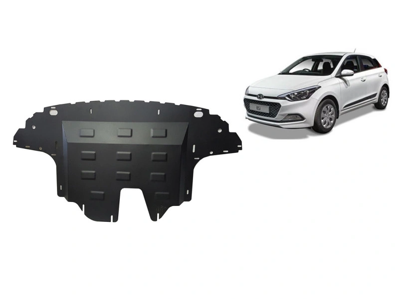 Bunnplate stål Hyundai i20 2015 - 2020 | Motordeksel - Beskyttelse deksel under motor