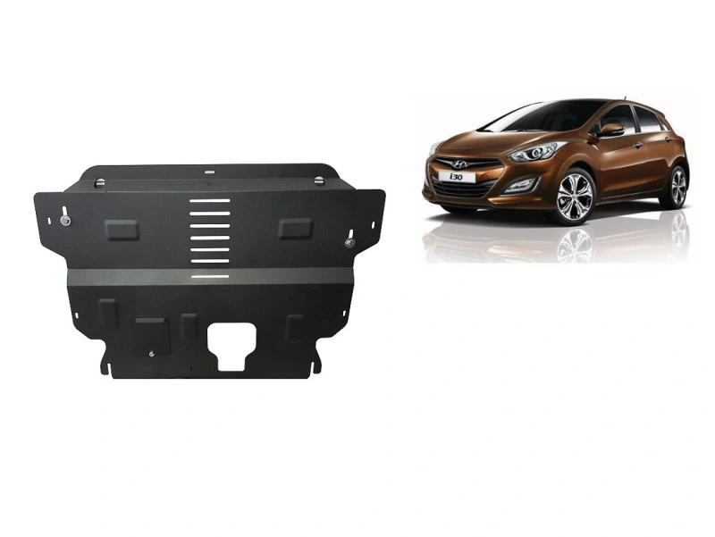 Bunnplate stål Hyundai i30 2011 - 2014 | Motordeksel - Beskyttelse deksel under motor