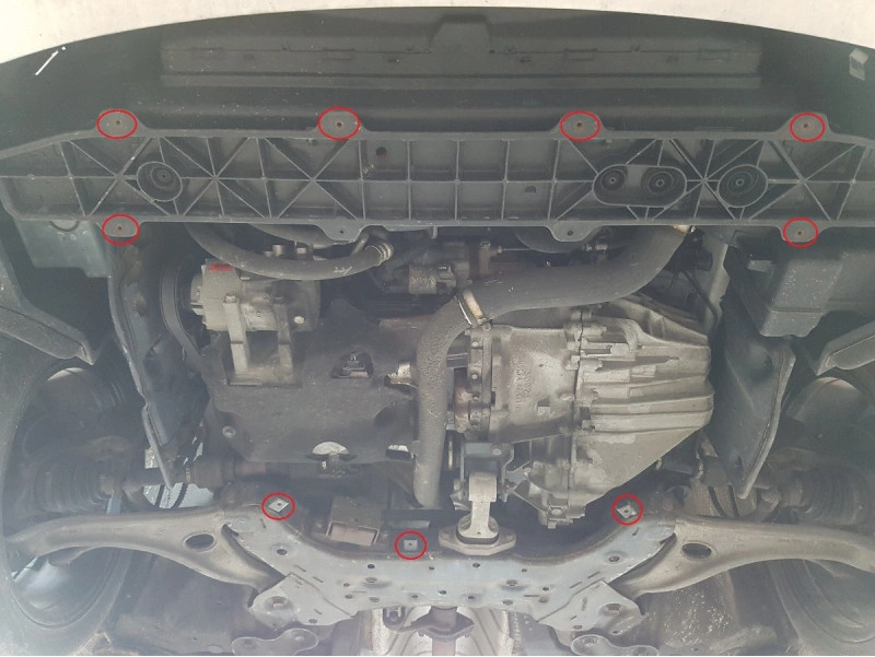 Bunnplate stål Hyundai i40 2015 - 2019 | Motordeksel - Beskyttelse deksel under motor – bilde 4