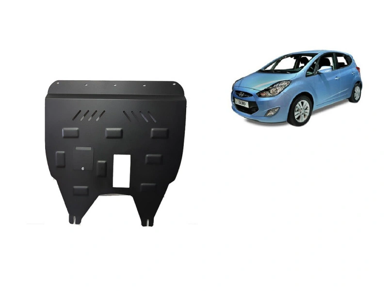 Bunnplate stål Hyundai ix20 2011 - 2019 | Motordeksel - Beskyttelse deksel under motor