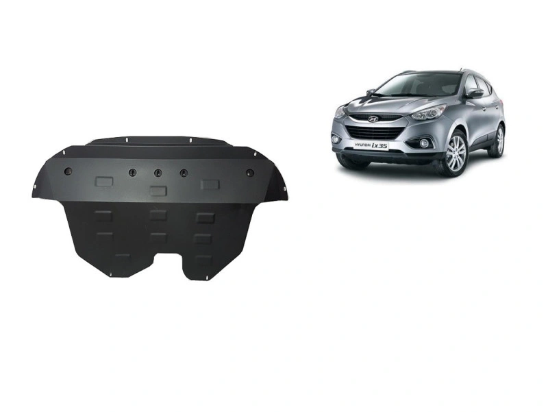 Bunnplate stål Hyundai IX35 2009 - 2015 | Motordeksel - Beskyttelse deksel under motor