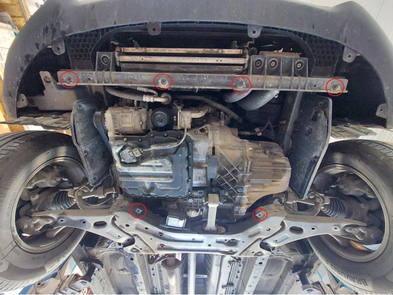 Bunnplate stål Hyundai IX35 2009 - 2015 | Motordeksel - Beskyttelse deksel under motor – bilde 5