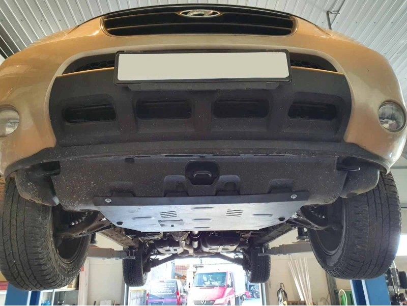 Bunnplate stål Hyundai ix55 2009 - 2015 | Motordeksel - Beskyttelse deksel under motor – bilde 6