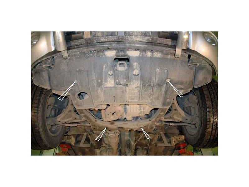 Bunnplate stål Hyundai ix55 2009 - 2015 | Motordeksel - Beskyttelse deksel under motor – bilde 8
