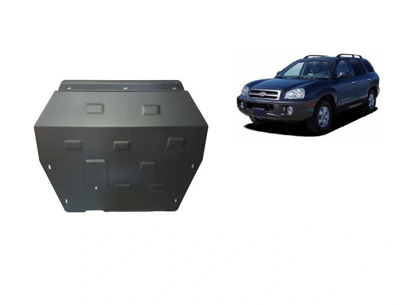 Bunnplate stål Hyundai Santa Fe 2001 - 2006 | Motordeksel - Beskyttelse deksel under motor