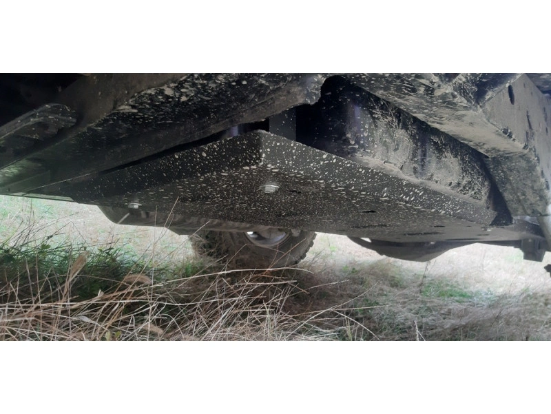 Bunnplate stål Hyundai Terracan 2001 - 2007 | Drivstofftankdeksel - Beskyttelse deksel under dieseltank – bilde 3