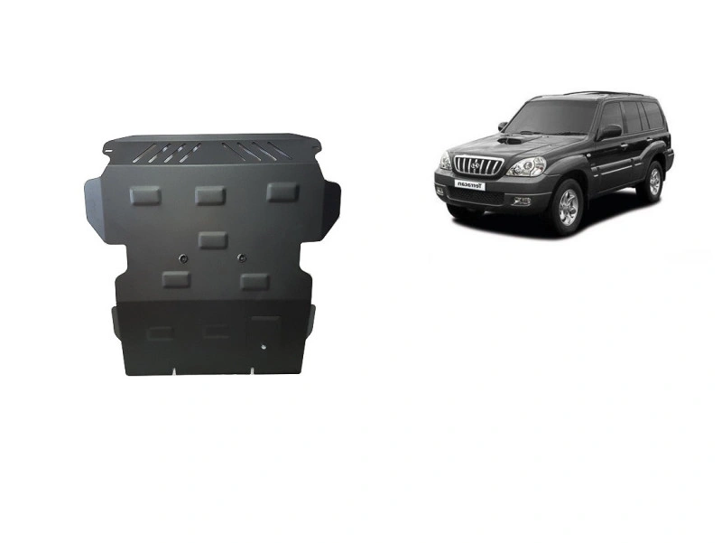 Bunnplate stål Hyundai Terracan 2001 - 2007 | Motordeksel - Beskyttelse deksel under motor