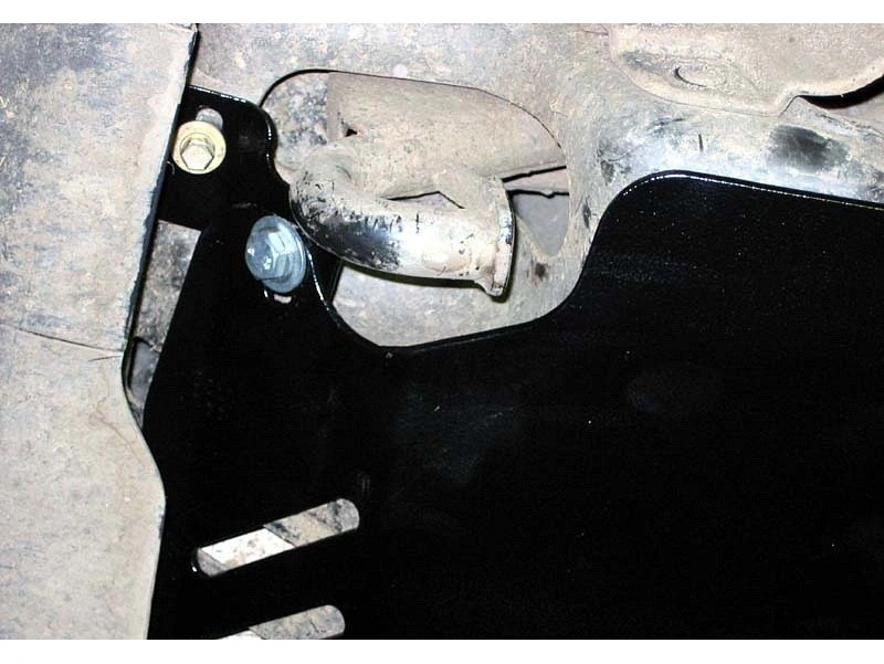 Bunnplate stål Hyundai Terracan 2001 - 2007 | Motordeksel - Beskyttelse deksel under motor – bilde 3