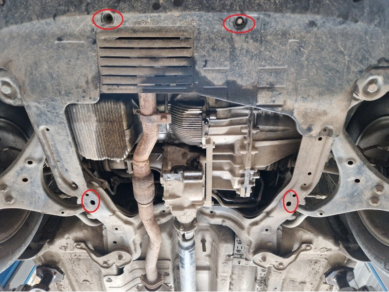 Bunnplate stål Hyundai Tucson 2004 - 2015 | Motordeksel - Beskyttelse deksel under motor – bilde 6