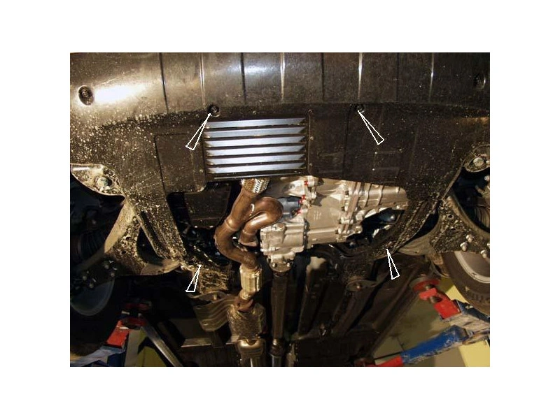 Bunnplate stål Hyundai Tucson 2004 - 2015 | Motordeksel - Beskyttelse deksel under motor – bilde 7