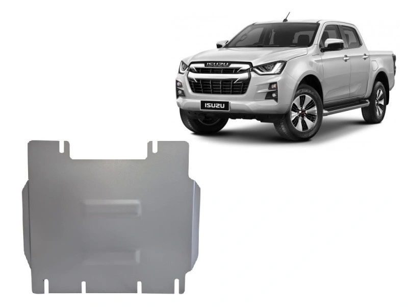 Bunnplate stål Isuzu D-Max III 2019 -> | Motordeksel - Beskyttelse deksel under motor