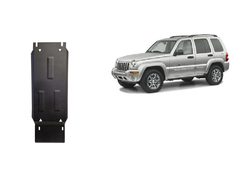 Bunnplate stål  Jeep Cherokee KJ 2001 - 2008 | Girkassedeksel - Beskyttelse deksel under girkasse