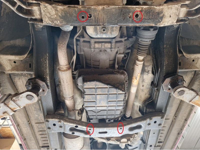 Bunnplate stål  Jeep Cherokee KJ 2001 - 2008 | Girkassedeksel - Beskyttelse deksel under girkasse – bilde 4