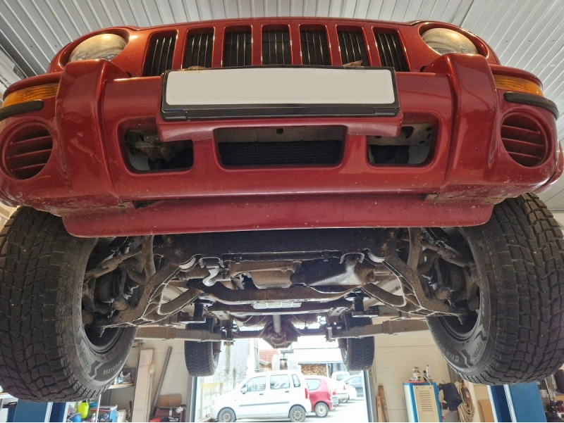 Bunnplate stål  Jeep Cherokee KJ 2001 - 2008 | Girkassedeksel - Beskyttelse deksel under girkasse – bilde 6