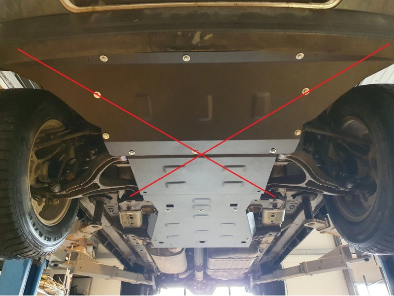 Bunnplate stål Jeep Grand Cherokee 2005 - 2010 | Girkassedeksel - Beskyttelse deksel under girkasse – bilde 4