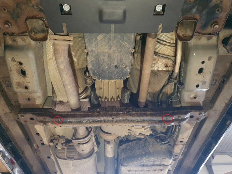 Bunnplate stål Jeep Grand Cherokee 2005 - 2010 | Girkassedeksel - Beskyttelse deksel under girkasse – bilde 7