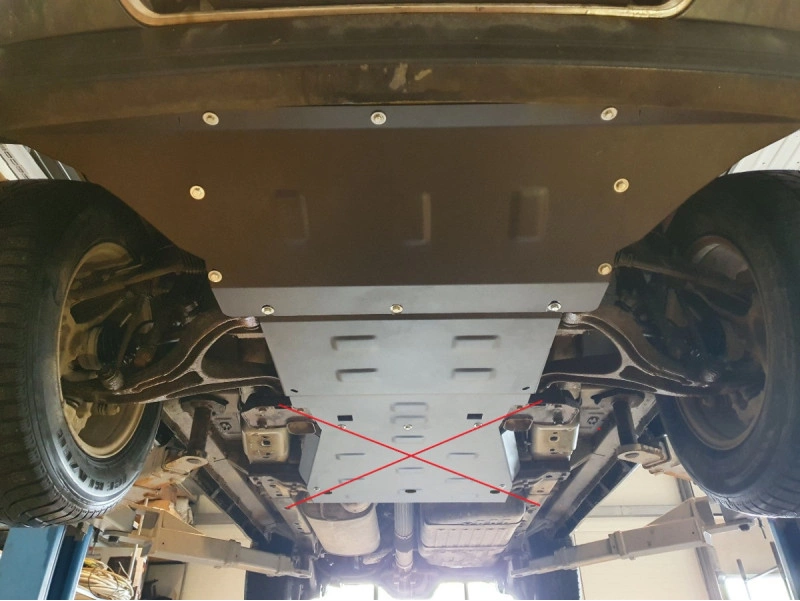 Bunnplate stål Jeep Grand Cherokee 2005 - 2010 | Motordeksel - Beskyttelse deksel under motor Image 4