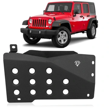 Bunnplate stål Jeep Wrangler JK 2006 - 2018 │ Diesel Beskyttelse deksel under drivstofftank