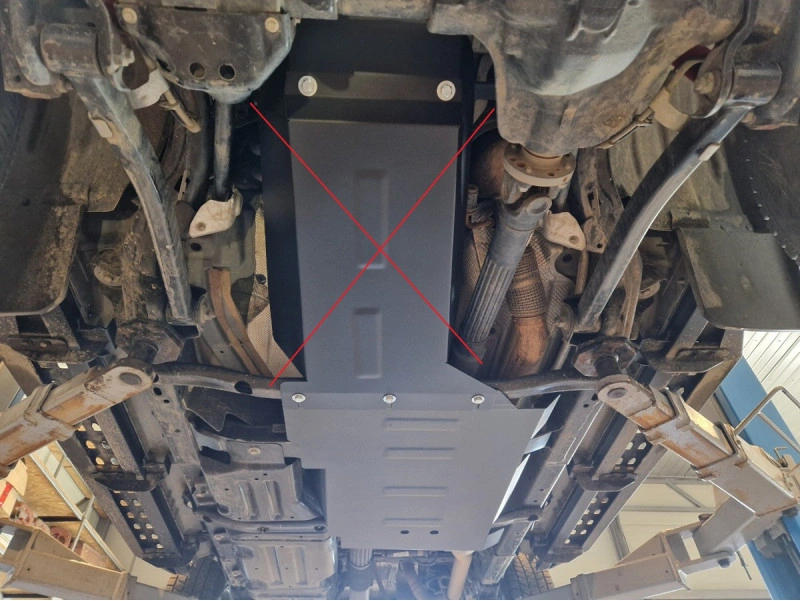 Bunnplate stål Jeep Wrangler JL 2017 -> │ Girkassedeksel - Beskyttelse deksel under girkasse – bilde 5