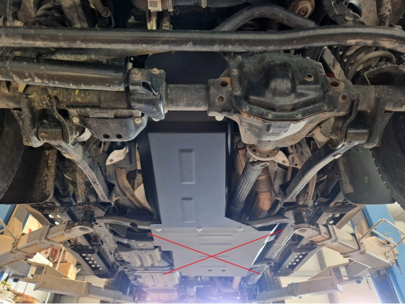 Bunnplate stål Jeep Wrangler JL 2017 -> │ Motordeksel - Beskyttelse deksel under motor – bilde 4