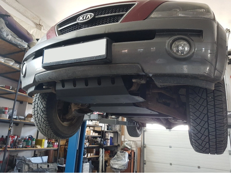 Bunnplate stål Kia Sorento 2002 - 2006 | Girkassedeksel - Beskyttelse deksel under girkasse – bilde 5