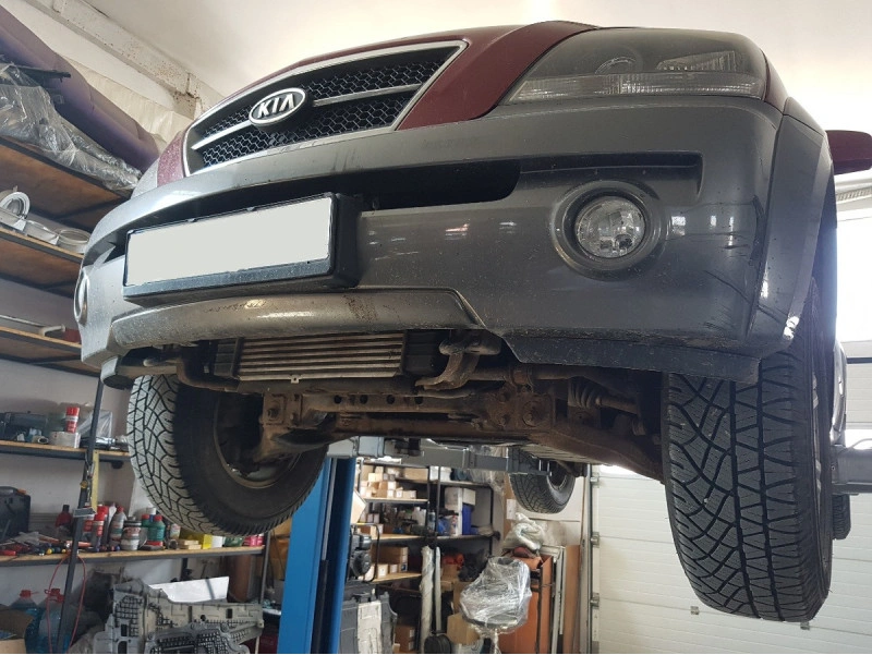 Bunnplate stål Kia Sorento 2002 - 2006 | Girkassedeksel - Beskyttelse deksel under girkasse – bilde 7