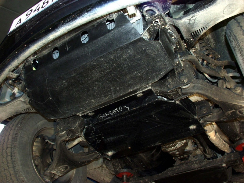 Bunnplate stål Kia Sorento 2002 - 2006 | Motordeksel - Beskyttelse deksel under motor – bilde 8