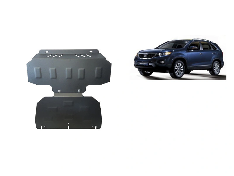 Bunnplate stål Kia Sorento 2006 - 2009 | Motordeksel - Beskyttelse deksel under motor