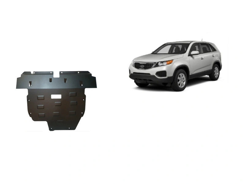 Bunnplate stål Kia Sorento 2010 - 2012 | Motordeksel - Beskyttelse deksel under motor