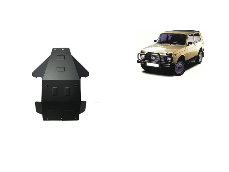 Bunnplate stål Lada Niva 1995 - 2020 | Motordeksel - Beskyttelse deksel under motor