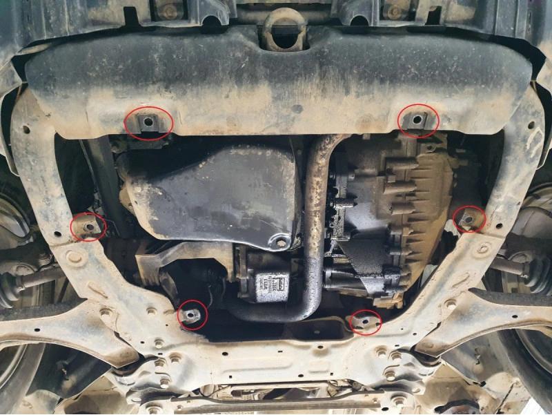 Bunnplate stål Land Rover Freelander 2 2007 - 2014 | Motordeksel - Beskyttelse deksel under motor – bilde 6