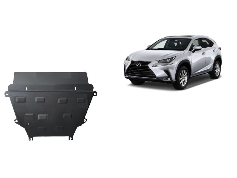 Bunnplate stål Lexus NX AZ10 2014 - 2021 | Motordeksel - Beskyttelse deksel under motor