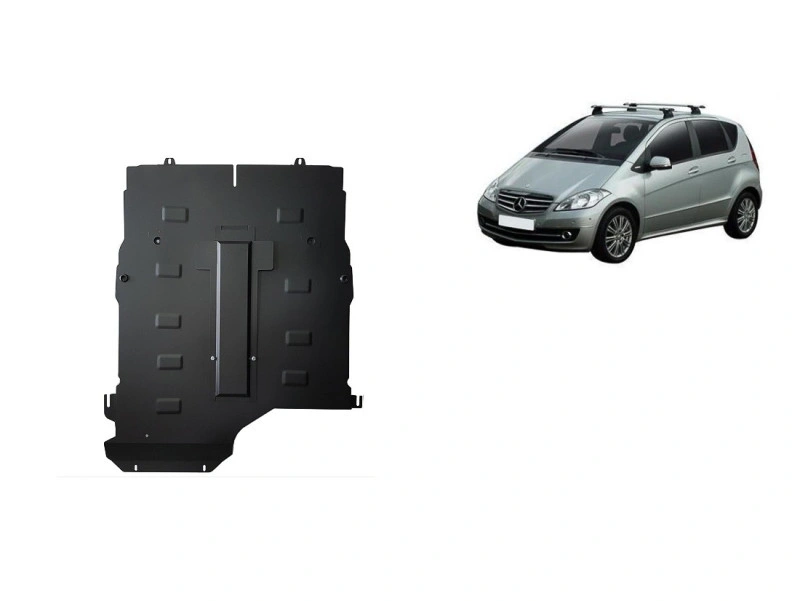 Bunnplate stål Mercedes A-Class 2004 - 2012 | Motordeksel - Beskyttelse deksel under motor