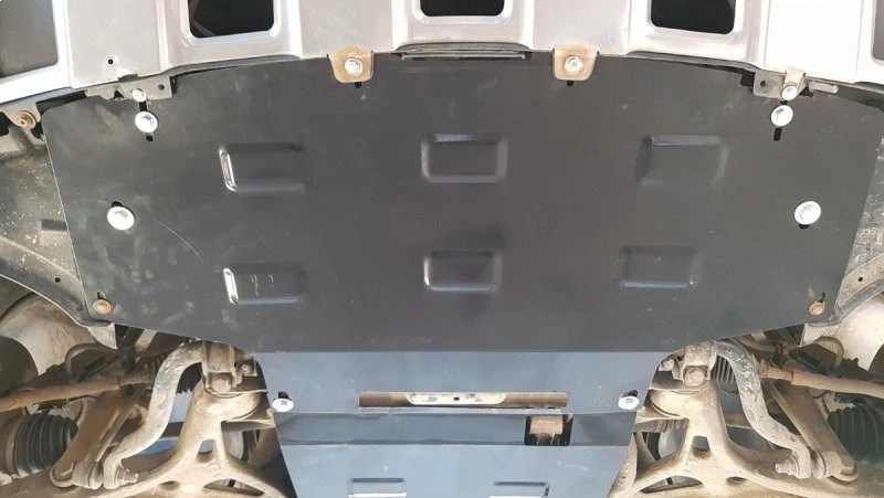 Bunnplate stål Mercedes-Benz ML (W164) 2005 - 2011 │ Motordeksel - Beskyttelse deksel under motor + girkasse – bilde 6